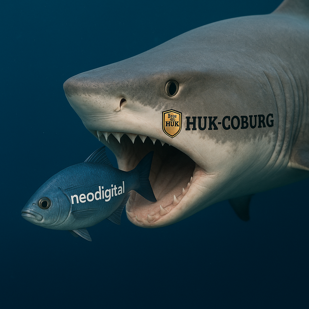 HUK-Coburg schluckt Neodigital KFZ-Sparte