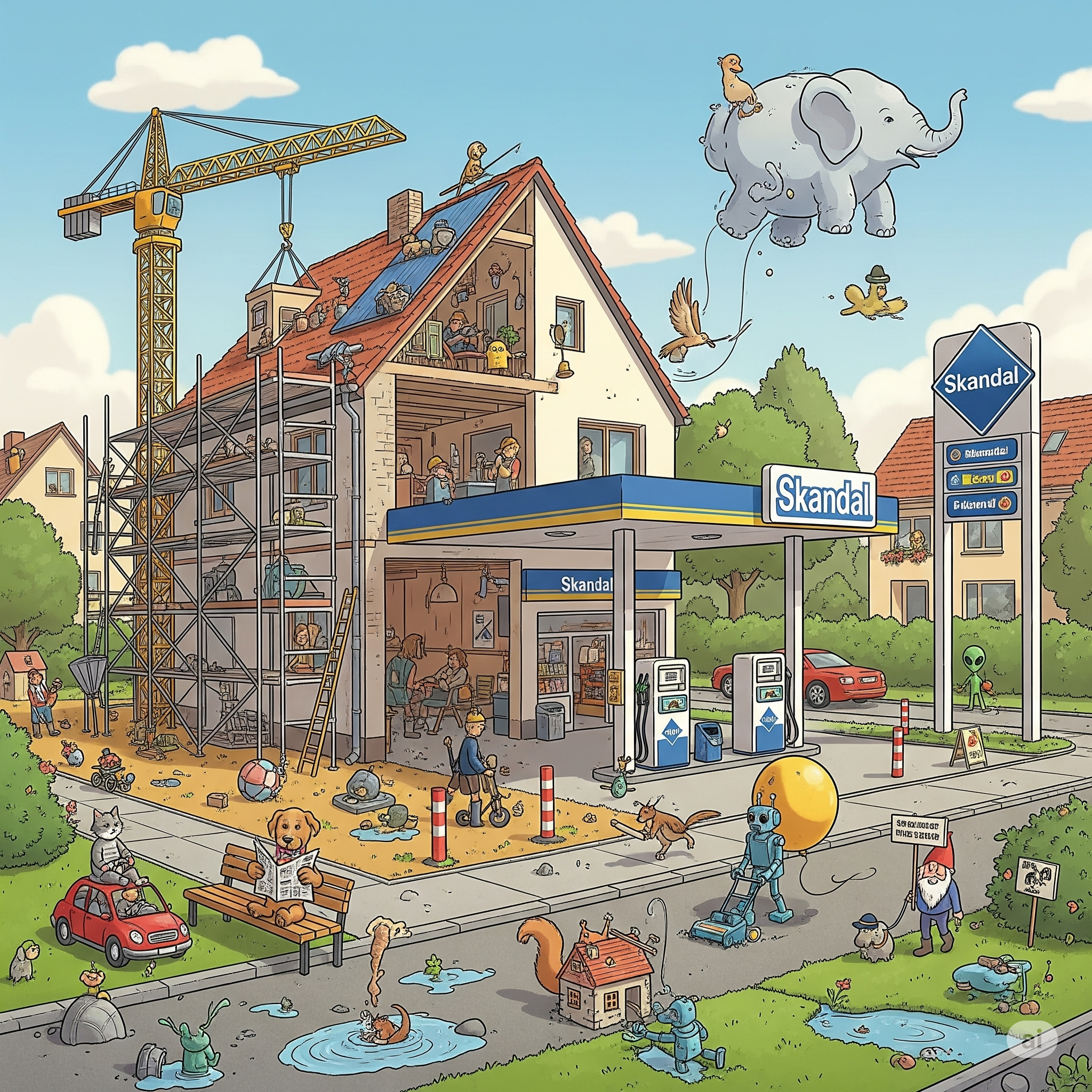 Wohnst Du noch oder baust Du schon?