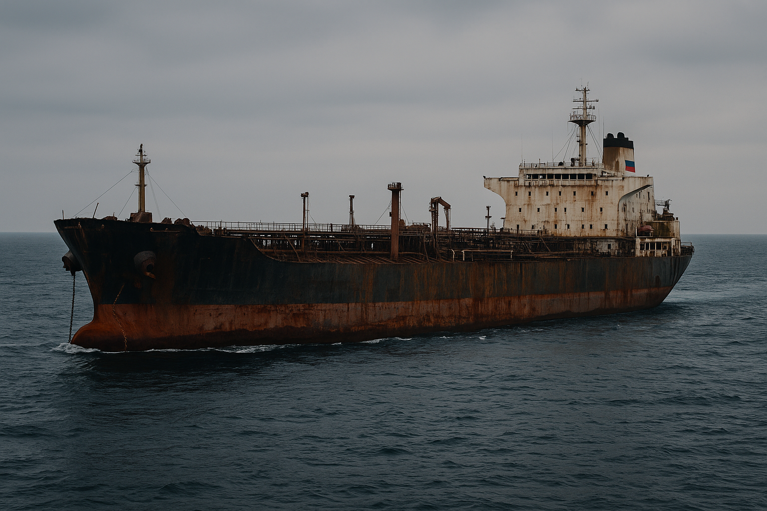 Geister-Tanker auf der Ostsee
