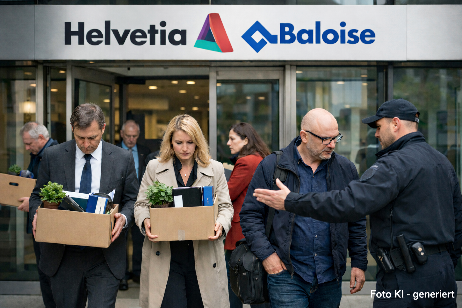 Helvetia Baloise startet mit Entlassungen