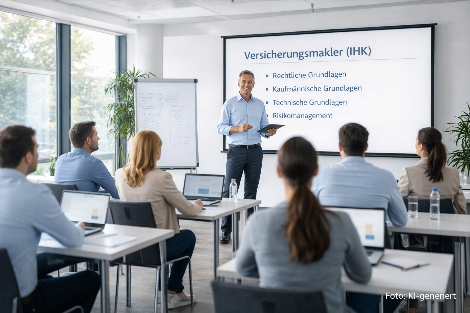 Erste Absolventen „Versicherungsmakler (IHK)“