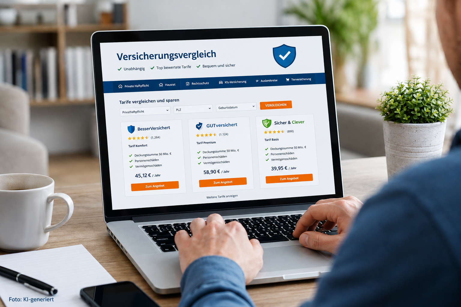 Versicherung per Internet boomt