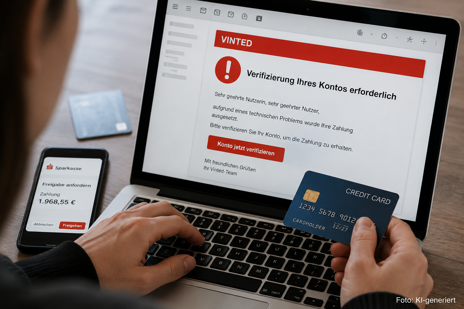 Vinted-Betrug ist nicht gleich Phishing