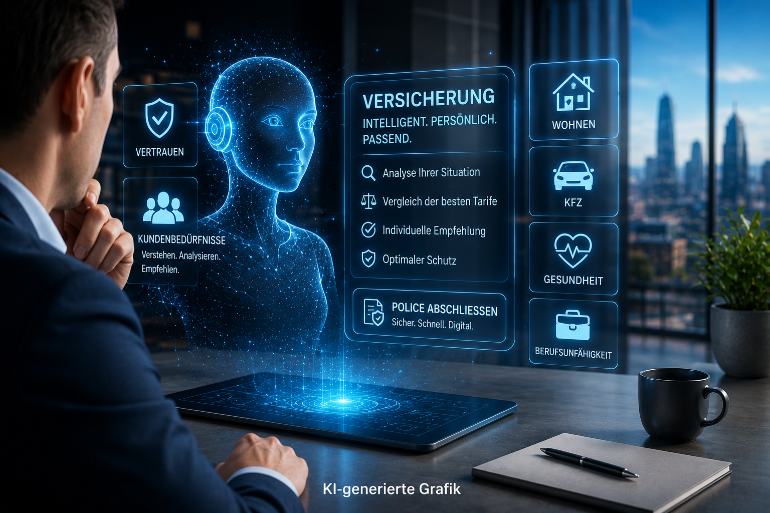 Wenn KI-Agenten Policen abschließen.