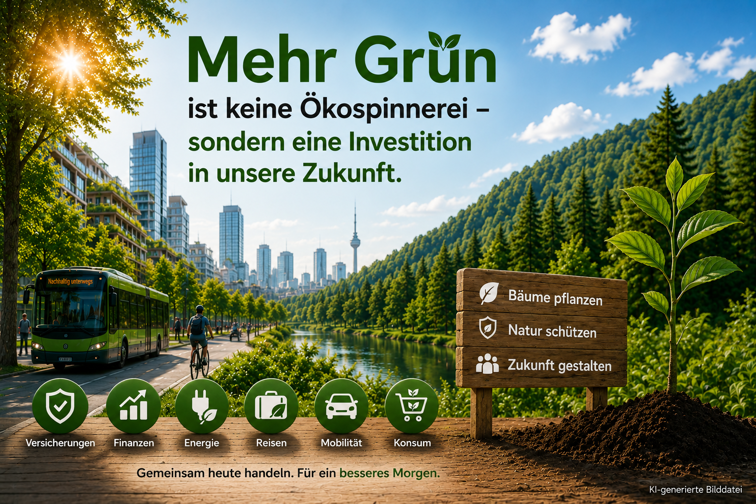 Mehr Grün ist keine Ökospinnerei