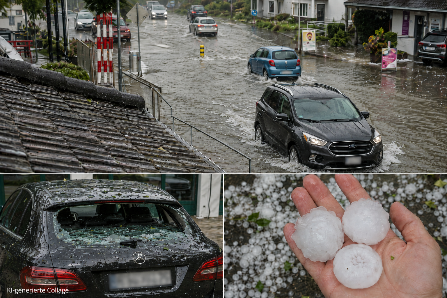 Schwere Hagelunwetter in der Schweiz: Allianz Suisse erwartet mehr als 10.000 Schadenfälle